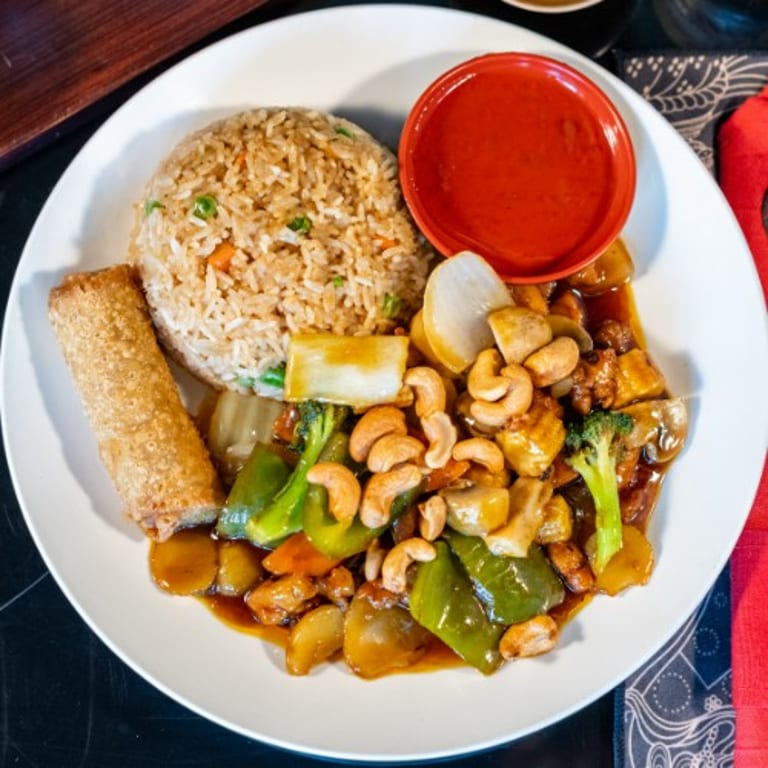 Delicious Cashew Chicken Awaits