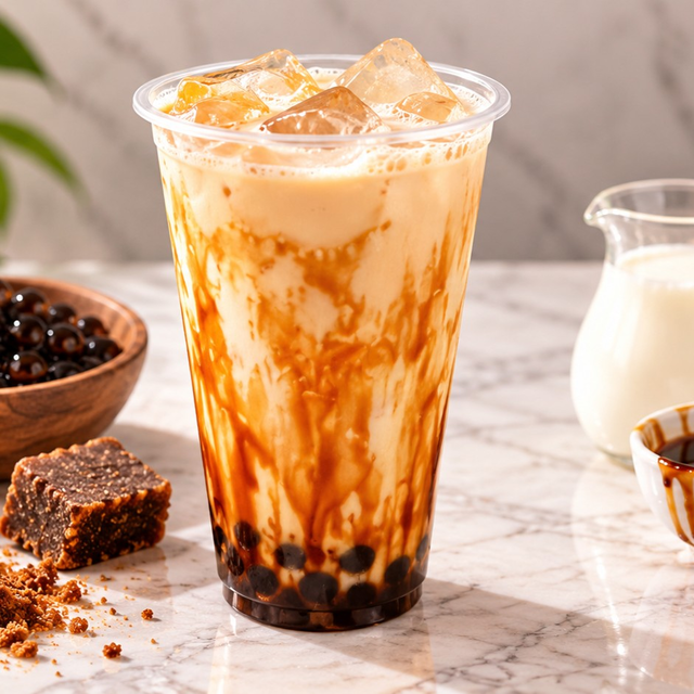 Brown Sugar Boba Bliss.
