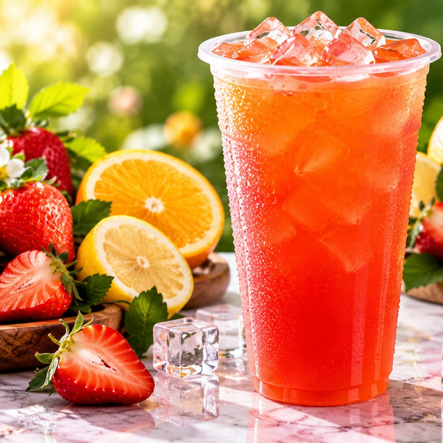 Strawberry Citrus Burst (New Drink!).