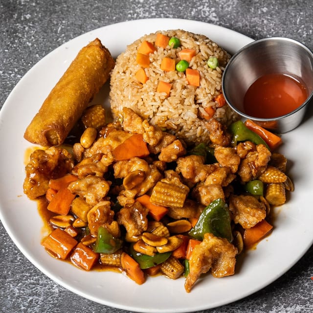 L10. Kung Pao Chicken.