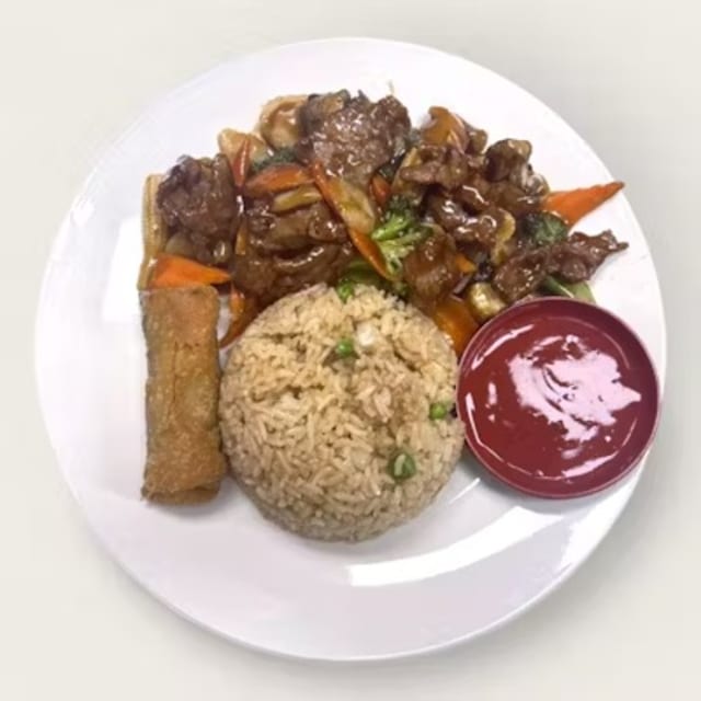 L16. Beef with Mixed Vegetable.