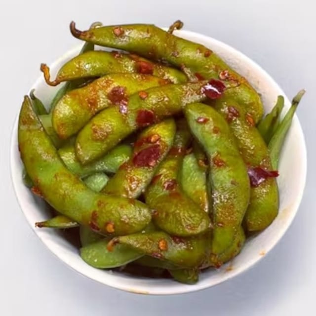 Spicy Edamame.